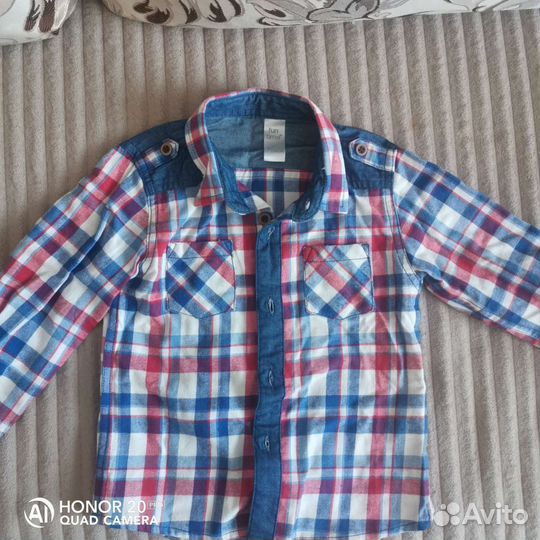 Рубашка для мальчика 104 размер
