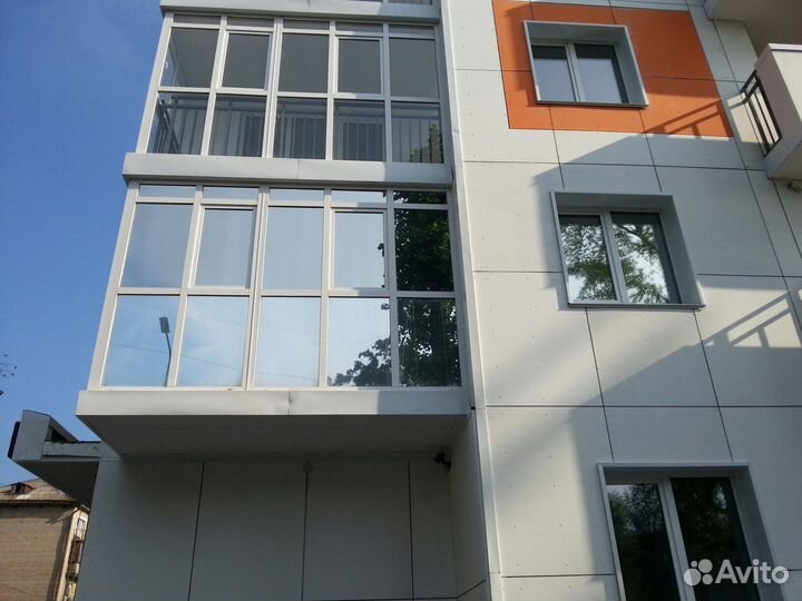 Зеркальная тонировка балконов, окон, коттеджей