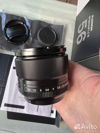 Объектив fujifilm XF 56 1.2
