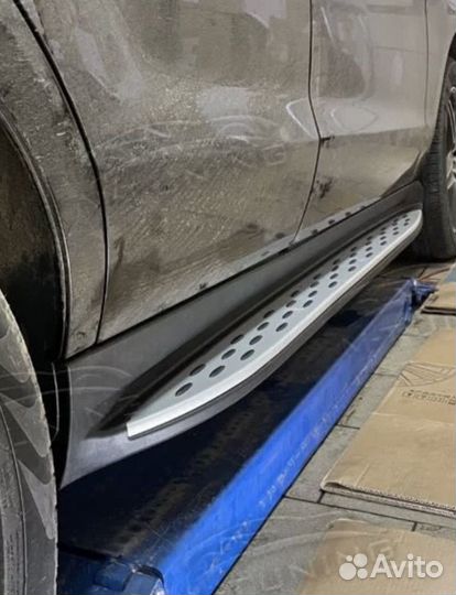 Порог mers ml w166 amg