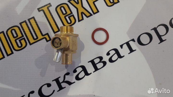 Кран сливной М22 экскаватора Komatsu