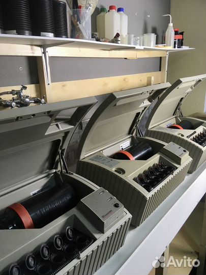 Проявка и сканирование пленок