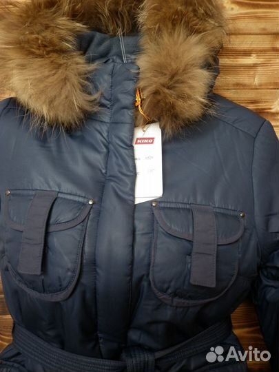 Новое зимнее пальто, куртка девочкам рост 134-164