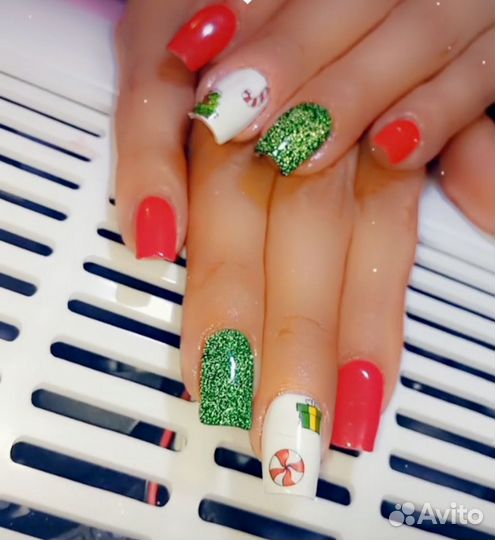 Наращивание ногтей с выездом на дом