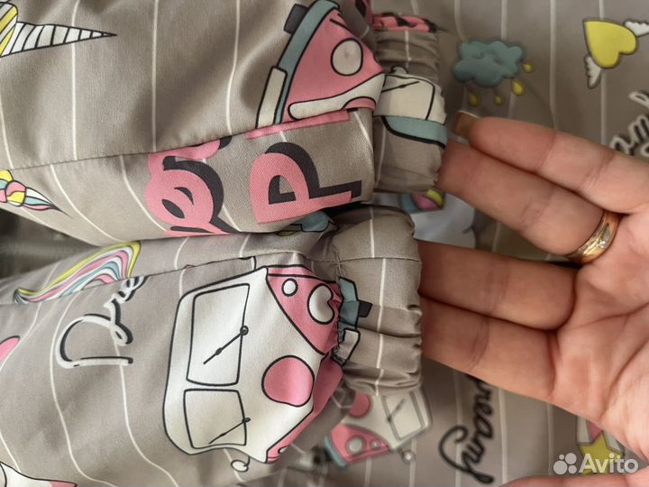 Комбинезон демисезонный для девочки 104