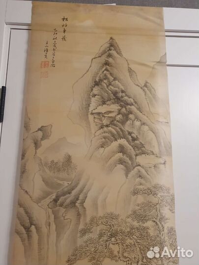 Роспись по шелку Китай