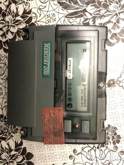 Электрический счетчик меркурий 200 02