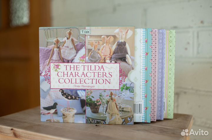 Подарочный набор, 4 книги Тильда в кофре