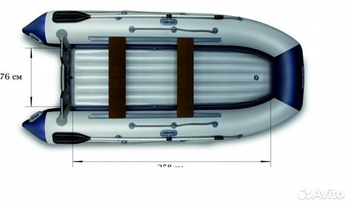 Лодка «флагман - 360U»