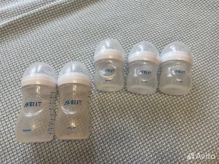 Бутылочки avent 125 мл и 260 мл