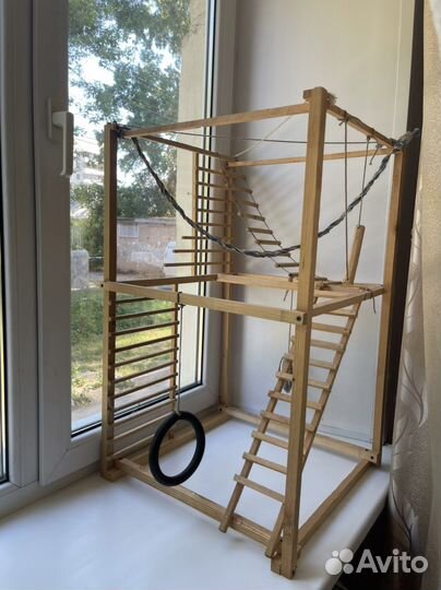 Большая игровая площадка для попугая / птиц