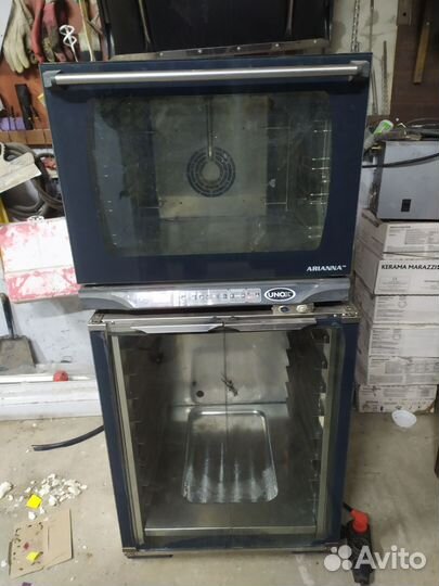 Конвекционная печь с растойкой