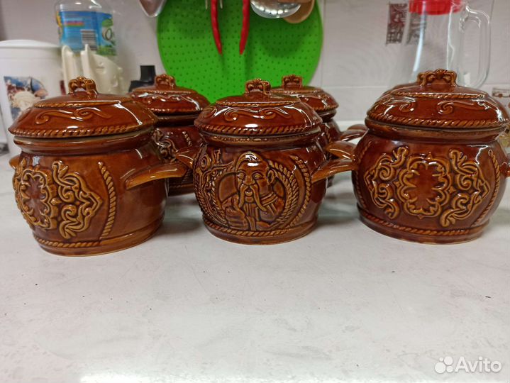 Керамические горшки для запекания