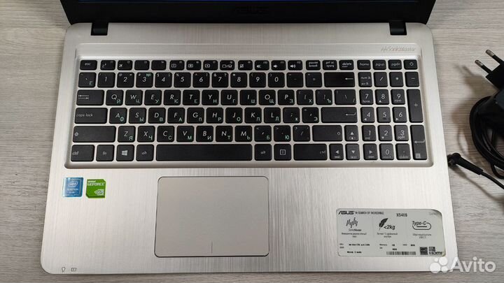 Ноутбук Asus X540S n3700/4гб/810M/500gb акб,зу