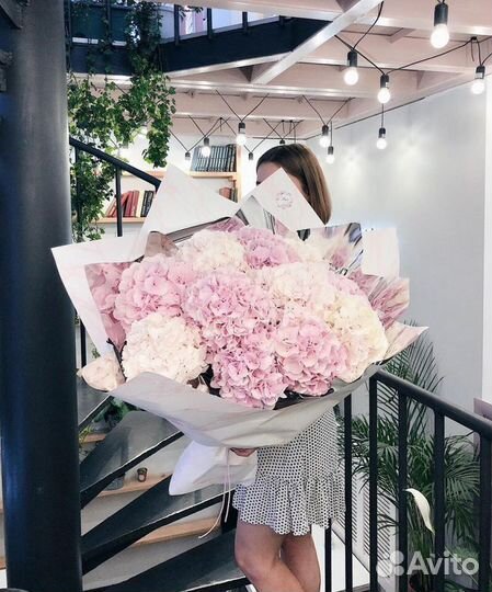 Букет огромный из гортензии