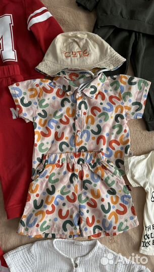 Детские вещи пакетом на мальчика 80 86