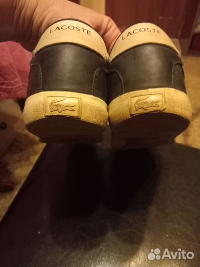 Lacoste кеды мужские 43р оригинал