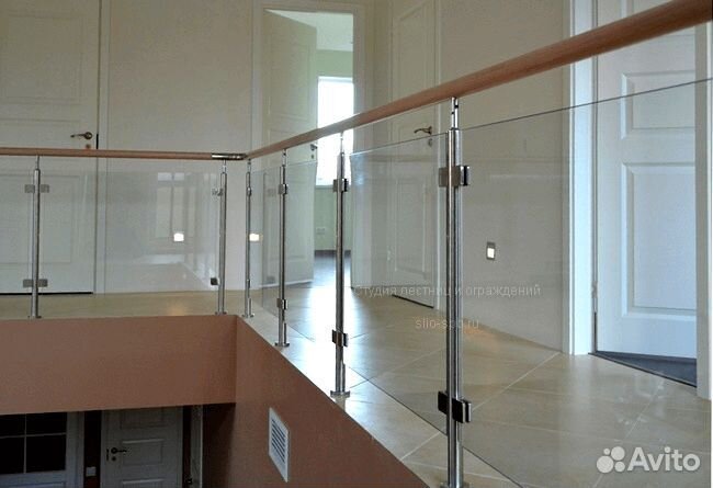 Стеклянные перила