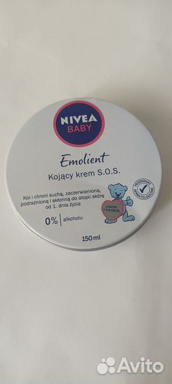 Nivea Baby смягчающий успокаивающий крем
