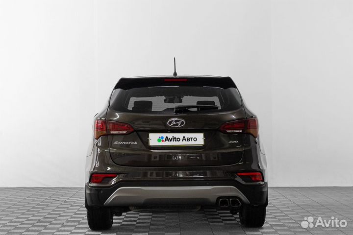 Hyundai Santa Fe 2.4 AT, 2016, 155 000 км