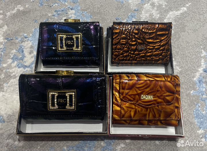 Новые Женские кошельки из натуральной кожи