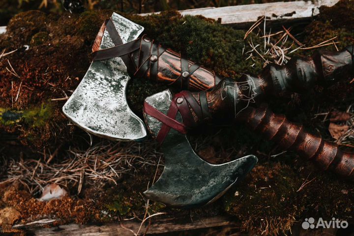 Кованый топор Викинг позвонковый