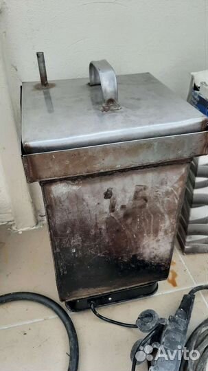 Коптильня горячего копчения из нержавейки