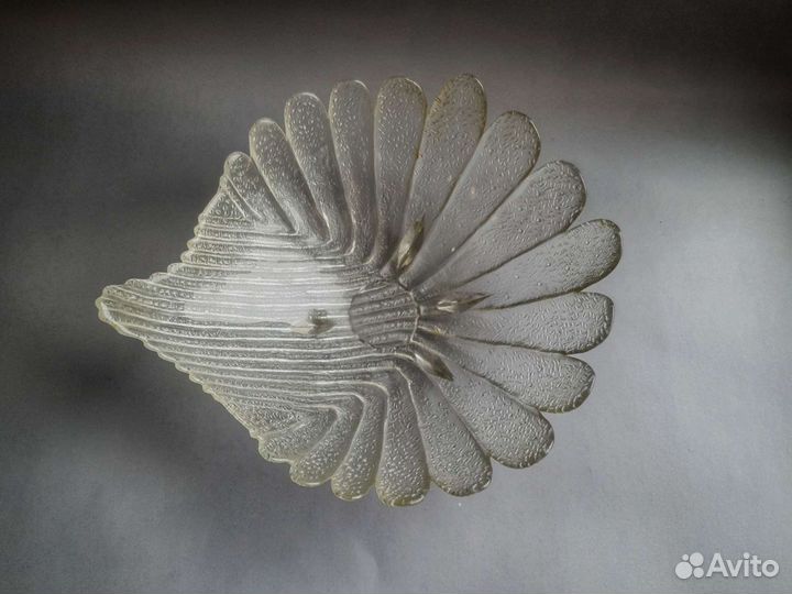 Салатник конфетница фруктовница менажница хрусталь