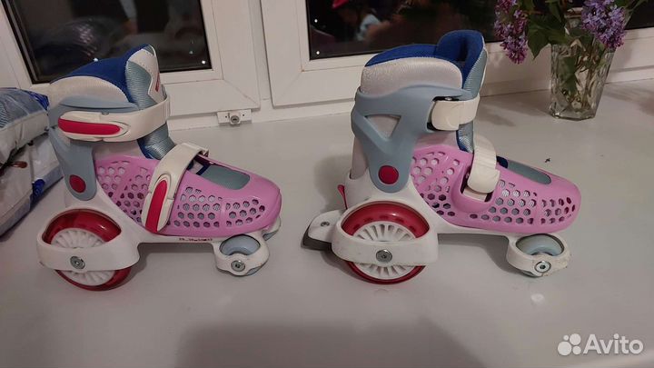 Детские ролики и защита