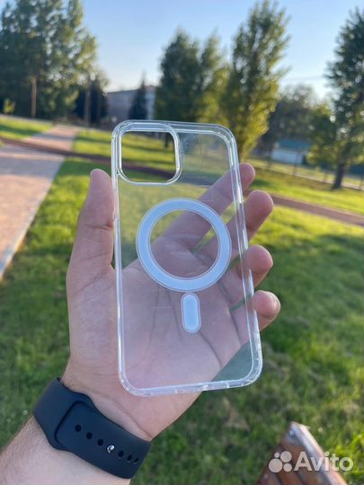 Чехол на iPhone 12 pro max magsafe