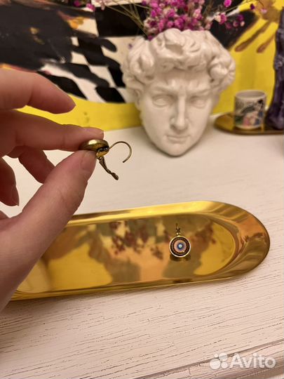 Серьги мандала в стиле бохо