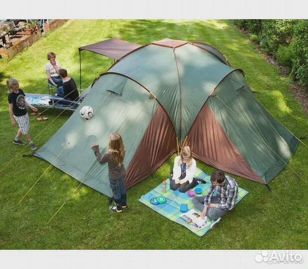 Палатка 6-ти местная (3-х комнатная)
