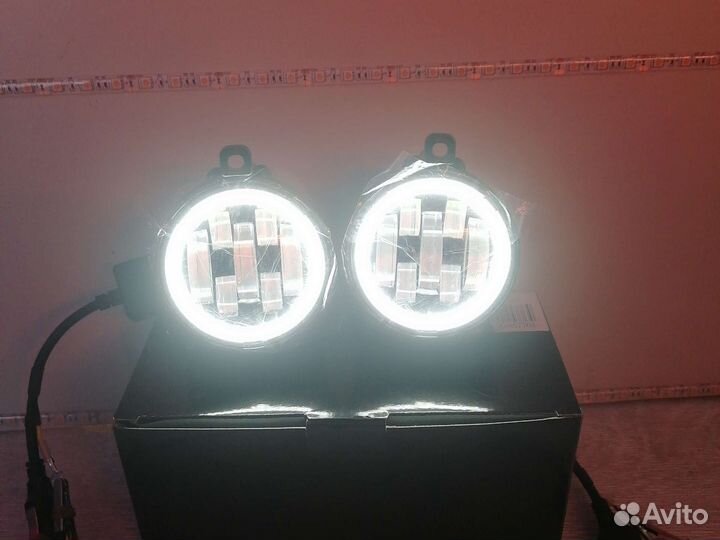 Противотуманные фары на газель-Приора Ш.Нива 70w