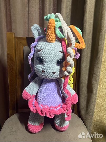 Плюшевая игрушка Единорог рони