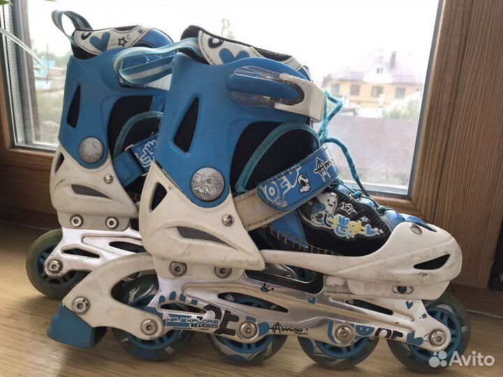 Ролики раздвижные 35-38раз