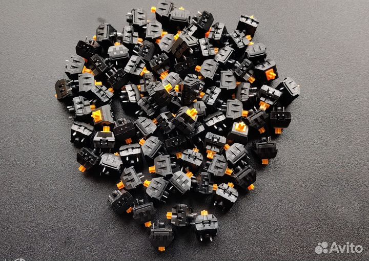 Razer orange switch, 104 шт свитчи