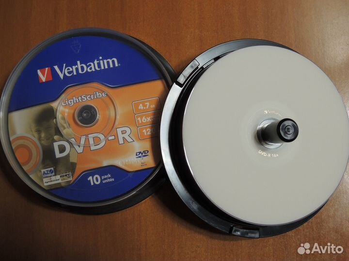 DVD диски принт LightScribe, глянцевые и матовые