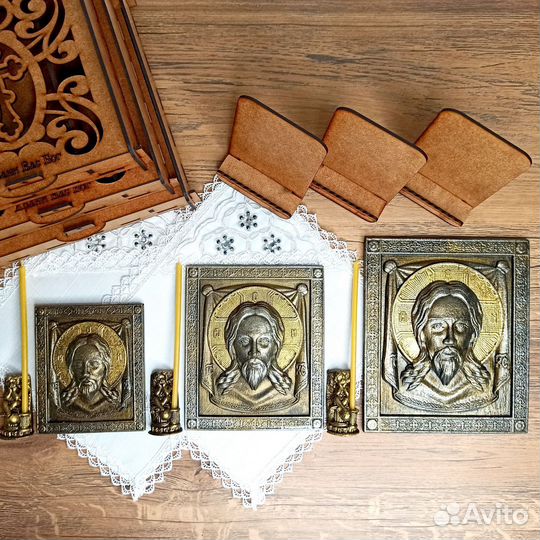 Икона Спас Нерукотворный. Подарочная упаковка