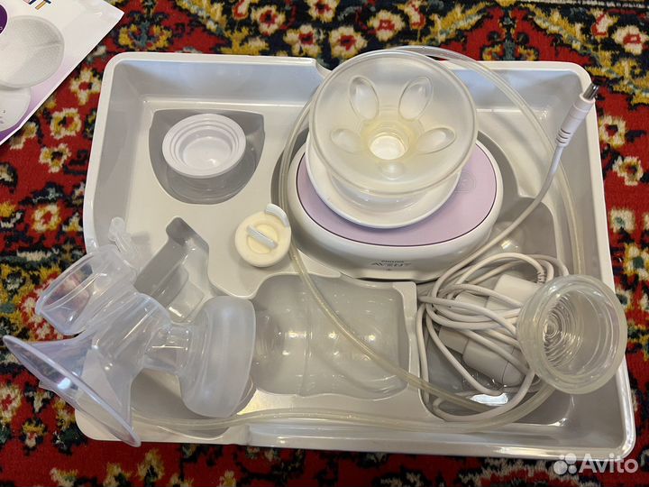 Молокоотсос avent электрический