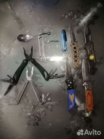 Мультитул ножи