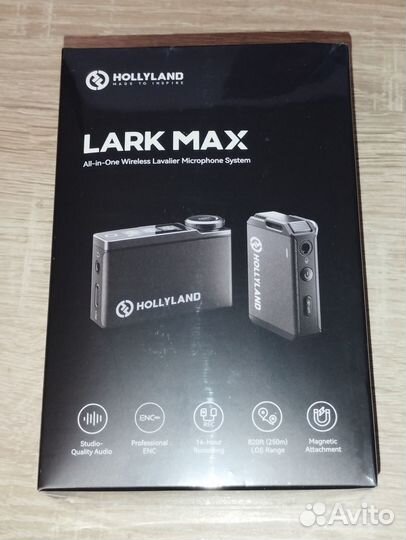 Микрофон Hollyland Lark Max Solo (новый)