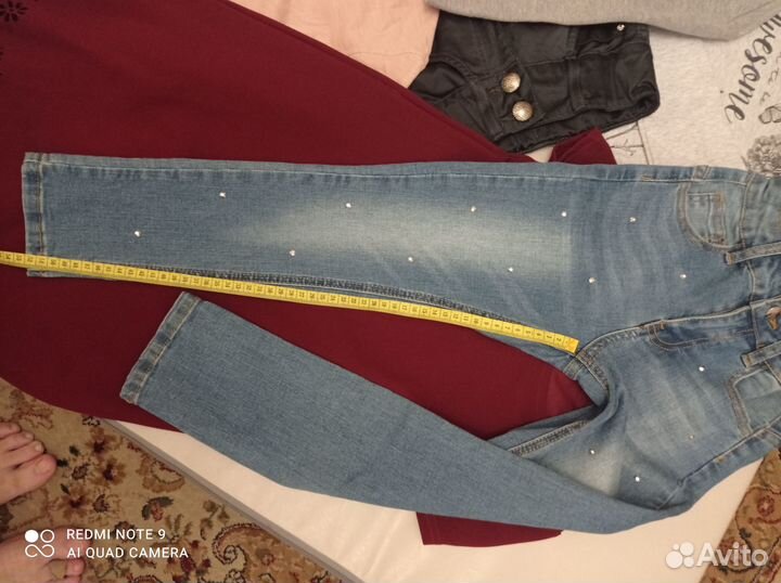 Вещи пакетом на девочку 122-128