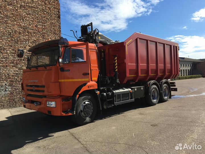 КамАЗ 65115-3094-48 с КМУ, 2023