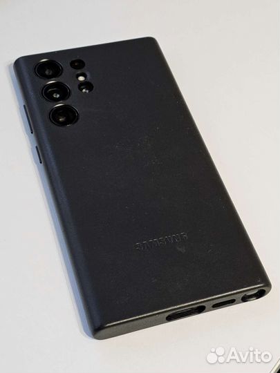 Чехол кожаный Samsung s22 и 23 ultra на выбор