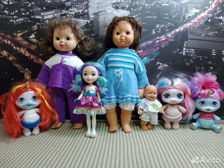 Куклы-пупсы 60-24 см Mattel MGA Америка ABC Турция