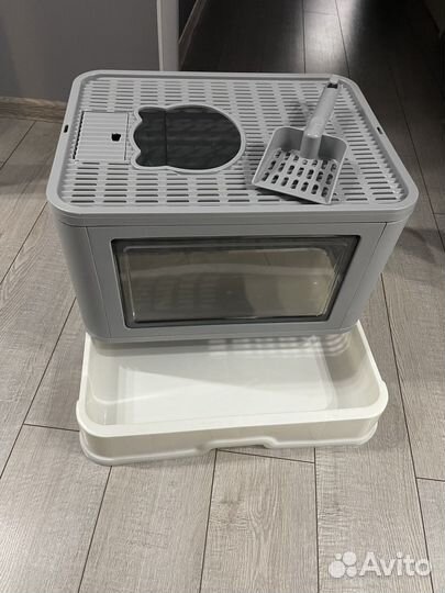 Туалет домик для кошек