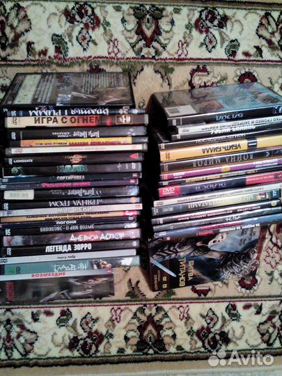 DVD фильмы набор 37 штук