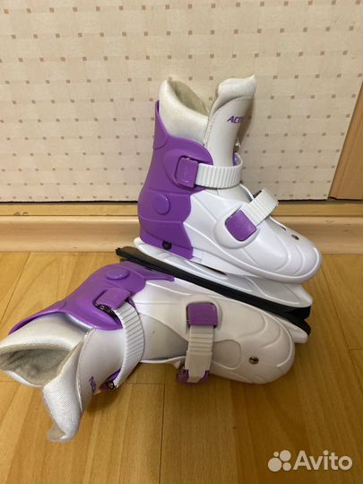 Коньки детские раздвижные 29-32 размер