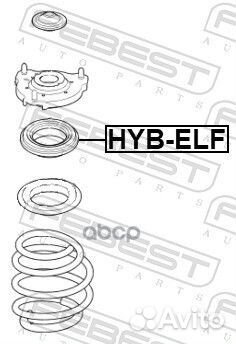 Подшипник опоры переднего амортизатора HYB-ELF