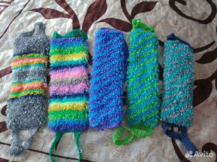 Мочалка ручной работы